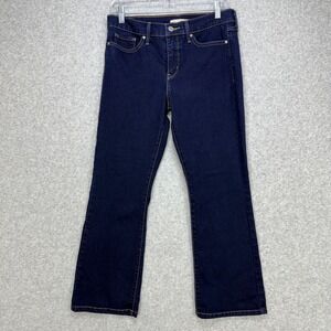 Levi's 315 Shaping Bootcut Women 30 Dark Blue Classic Minimalist Stretch